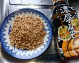 肉不使用☆肉味噌冷や奴作り方1写真