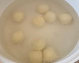 絹ごし豆腐入りやわらか団子作り方2写真