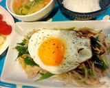 🌟[簡単] スタミナ焼き定食🍳作り方5写真