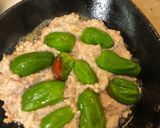 ピーマン乗せてハンバーグ作り方3写真