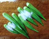 鶏ささみと オクラ 椎茸 エリンギのオイスター煮作り方3写真