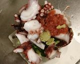 タコとキュウリの梅ワサビ和え作り方2写真