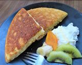 ホットケーキのヨーグルトクリーム添え作り方5写真