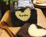 ハートinショコラパウンド♡作り方7写真