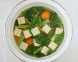 カルシウム豊富♪高野豆腐と冬野菜の味噌汁作り方4写真