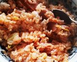 簡単残り物オムライス作り方6写真