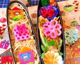 カレーきんぴらきつね巻き クリスマス弁当作り方4写真