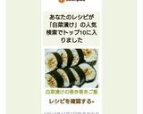 白菜漬けの巻き巻きご飯作り方11写真