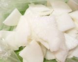 楽うま♪塩揉み大根の柚子和え作り方1写真