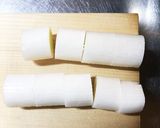 ネギと高野豆腐の串揚げ作り方1写真