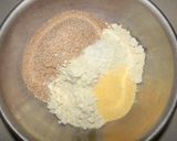 糖質制限　大豆とふすま食パン抹茶味作り方1写真