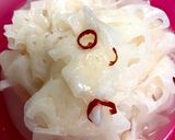 レンコンの甘酢作り方5写真