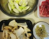 豚肉とエリンギの生姜バルサミコ醤油作り方1写真