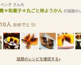 柿大量消費＊和菓子＊丸ごと柿ようかん作り方24写真