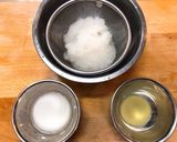 水菜と油揚げのみぞれ鍋作り方1写真
