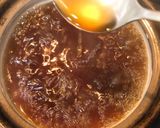 水菜と油揚げのみぞれ鍋作り方2写真