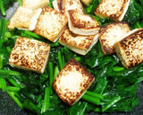 ほうれん草と豆腐の甘辛炒め作り方5写真