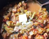 ミネストローネリメイク スパチーズ焼き作り方1写真