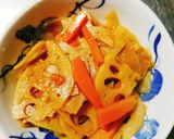 レンコンのきんぴら作り方6写真
