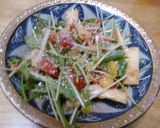 水菜とカリカリ油揚げのサラダ作り方5写真