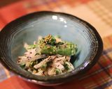 ヤーコンと菜の花の"ゆかりマヨ和え"作り方5写真