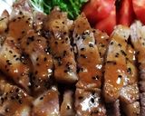 簡単!!早い厚切り豚ロースの甘みそ焼き作り方7写真