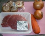 スロークッカーでヘルシー豚もも煮込み作り方1写真