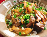 炊飯器で簡単☆鶏皮とレバーの煮物(動画有作り方16写真