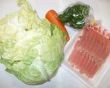 豚肉キャベツの炒め煮♪簡単作り方1写真