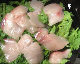 鰤と春菊の酒蒸しおろしぽん酢作り方3写真
