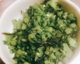 材料3つ！大根葉の塩昆布ふりかけ作り方3写真