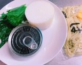 麺つゆをかけて！ツナおろし焼きそば作り方1写真