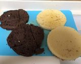 ☆ハンバーガーケーキ☆デコケーキ作り方3写真