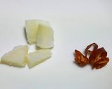鮮やか山東白菜でペペロンチーノ作り方1写真