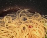 鮮やか山東白菜でペペロンチーノ作り方6写真