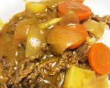 我が家の簡単定番黄金カレーライス！牛肉版作り方16写真