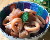 イカ下足と蒟蒻のピリ辛煮作り方12写真