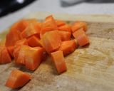 ブレッツァでにんじんとトマトの赤いスープ作り方1写真