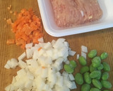 長芋とりつくねと白菜のガラスープ煮込み作り方1写真