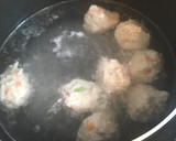 長芋とりつくねと白菜のガラスープ煮込み作り方7写真
