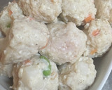 長芋とりつくねと白菜のガラスープ煮込み作り方8写真