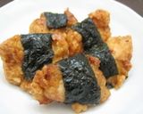 梅の香り♪あられde和風唐揚げ作り方7写真