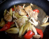 簡単★鶏肉とセロリで和風炒め煮作り方4写真