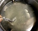 シレギ(干し菜)のイワシ汁作り方4写真