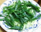 レンジで！岩津ネギと鶏ミンチのレンジ蒸し作り方1写真