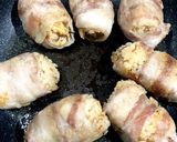 余った炊き込みご飯を肉巻きに！作り方3写真