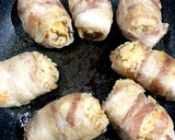 余った炊き込みご飯を肉巻きに！作り方3写真