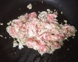 【作りおき】大根の葉と豚肉の甘辛炒め作り方2写真