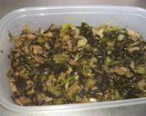 【作りおき】大根の葉と豚肉の甘辛炒め作り方4写真