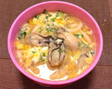 簡単！牡蠣出汁たっぷり牡蠣玉うどん♬作り方4写真